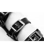 Punk Rave Black Gothic Futuristic Punk Latex Gloves