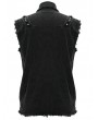 Devil Fashion Black Do Old Style Gothic Punk Rock Sleeveless Top for Women