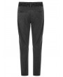 Punk Rave Black Vintage Gothic jacquard Long Pants for Men