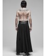 Punk Rave Black Gothic Japanese Warrior Style Pants for Men