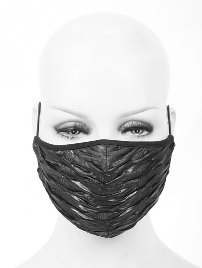 Devil Fashion Black Gothic Punk Unisex Mask