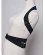 Black Fashion Gothic Punk Belt Harness