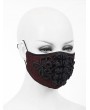 Devil Fashion Red and Black Vintage Gothic Mask for Women