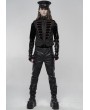 Punk Rave Black and Red Gorgeous Retro Gothic Vest for Men