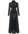 Punk Rave Cyber Rococo Laser Gothic Long Coat for Women