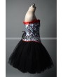 Short Gothic Burlesque Corset Prom Party Dress