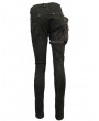 Devil Fashion Women's Brown Steampunk Do Old Style Pants with Detachable Bag