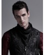 Punk Rave Black Vintage Gothic Scarf for Men