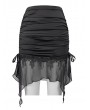 Devil Fashion Black Gothic Sexy Short Skirt