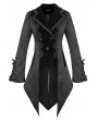 Devil Fashion Black Vintage Gothic Party Swallow Tail Coat for Women