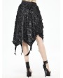 Devil Fashion Black Gothic Irregular Skirt