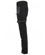 Devil Fashion Black Gothic Punk Daily Wear Straight Fitted Long Trousers for Men