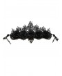 Black Gothic Baroque Retro Queen Crown Headdress