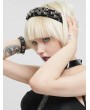 Devil Fashion Black and Silver Skull Gothic Punk Fashion Headband for Women