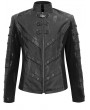 Devil Fashion Black Gothic Punk Rock Daily Wear Short Jacket for Men