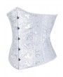 BLack/Red/Green/Blue/White/Beige Underbust Waist Training Gothic Corset