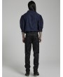 Punk Rave Black Vintage Gothic Gorgeous Jacquard Long Party Trousers for Men