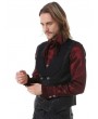 Pentagramme Black Retro Gothic Aristocratic Waistcoat for Men
