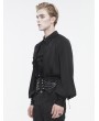 Devil Fashion Black Gothic Vintage Punk Chain Irregular Girdle for Men