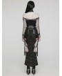 Punk Rave Black Gothic Punk PU Leather One Piece Choker Harness