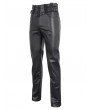 Devil Fashion Black Gothic Punk Buckle Strap Layered Chain Pants for Men