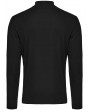 Punk Rave Black and Red Gothic Punk Mesh Splicing Long Sleeve T-Shirt for Men