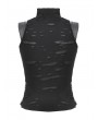 Dark in love Black Gothic Punk Motorcycle Cool Sleeveless T-Shirt for Women