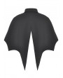 Dark in love Black Gothic Vampire Shadow Bat-Shaped Capelet for Women