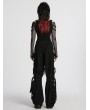Punk Rave Black Gothic Punk Detachable Decadent Pants for Women