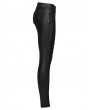 Punk Rave Black Gothic Perspective Lace Appliqued Leggings for Women