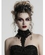 Punk Rave Black Gothic Gorgeous Crystal Chain Tasseled Headband