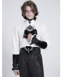 Devil Fashion Black Vintage Gothic Irregular Spider Jacquard Girdle for Men
