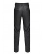 Devil Fashion Black Gothic Vintage Jacquard Loose Party Pants for Men