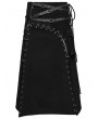 Punk Rave Black Gothic Punk Asymmetric Versatile Skirt for Men